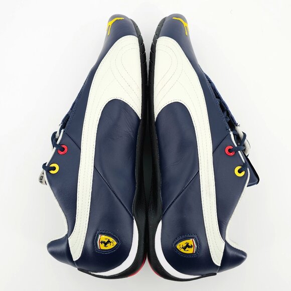 Puma- Scuderia Ferrari 10th Anniversary Future Cat Blue Leather Shoes Mens US 12 main image 8